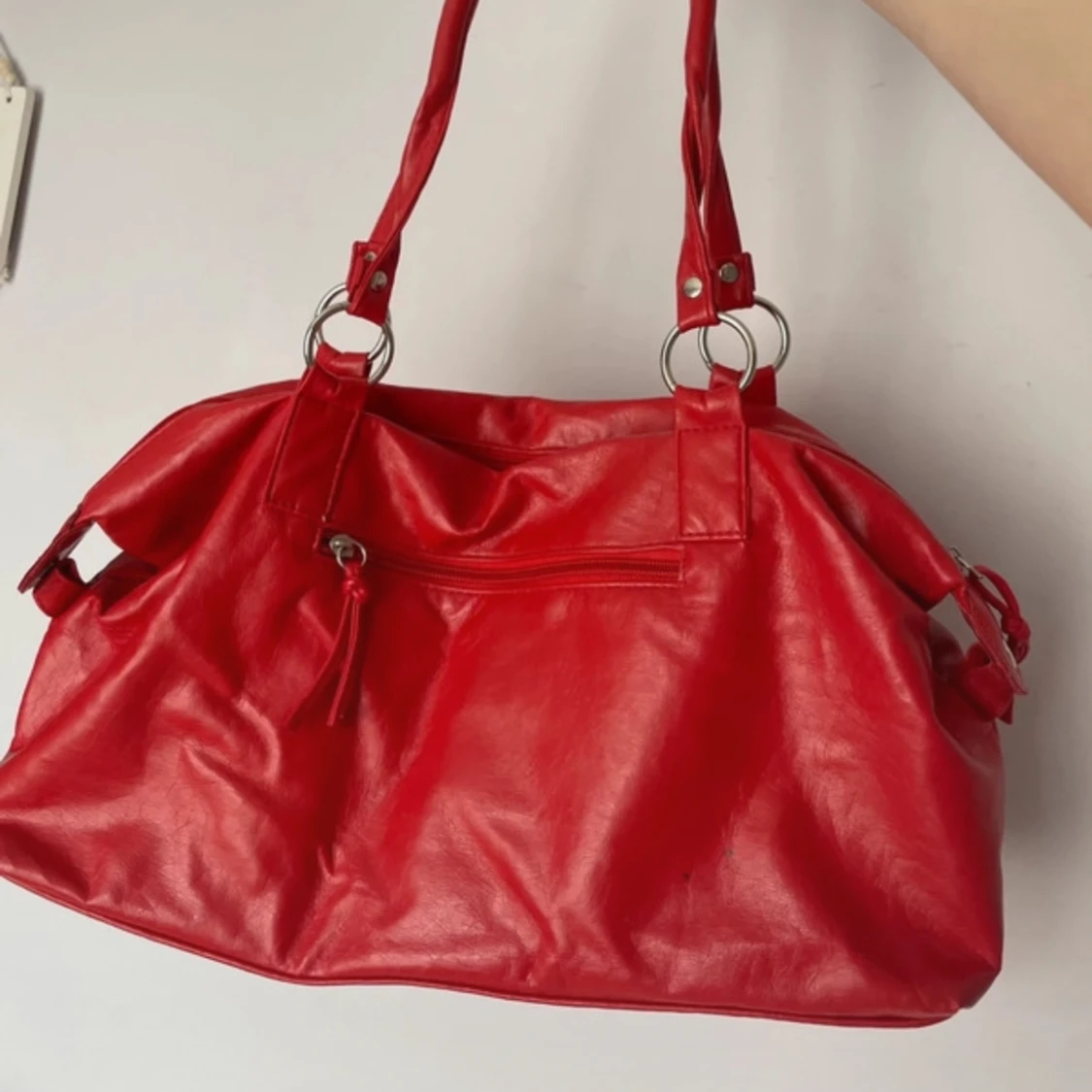 Röd väska - 91