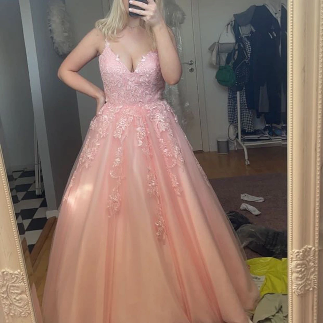 Rosa balklänning  - 90