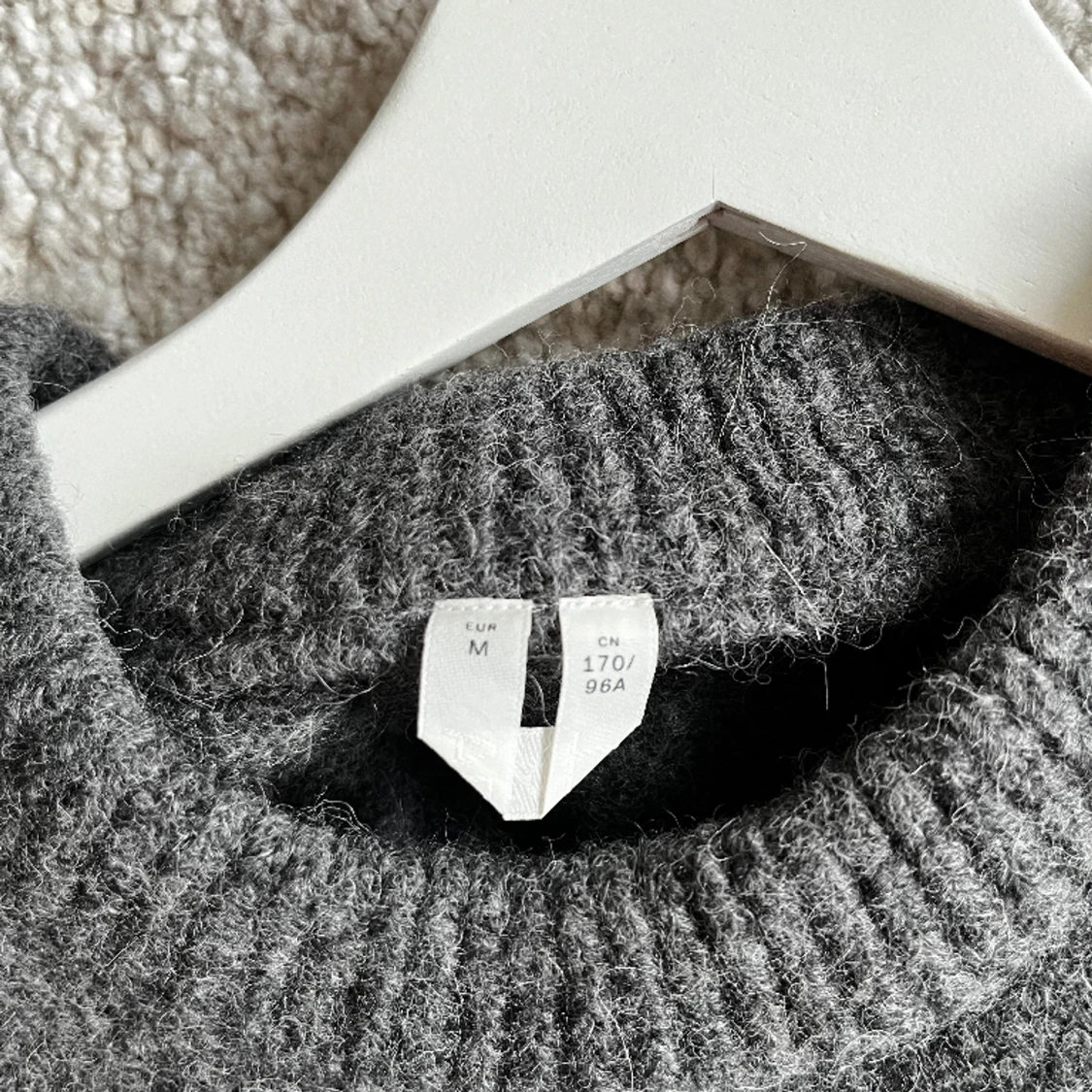 Stickad Arket väst - 90