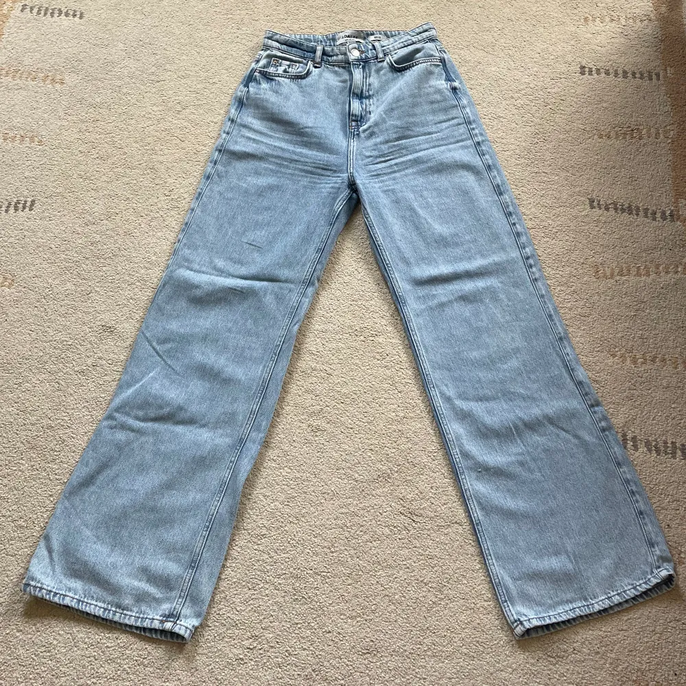 Ljusblå jeans från new look. Aldrig använda. Jeans & Byxor.