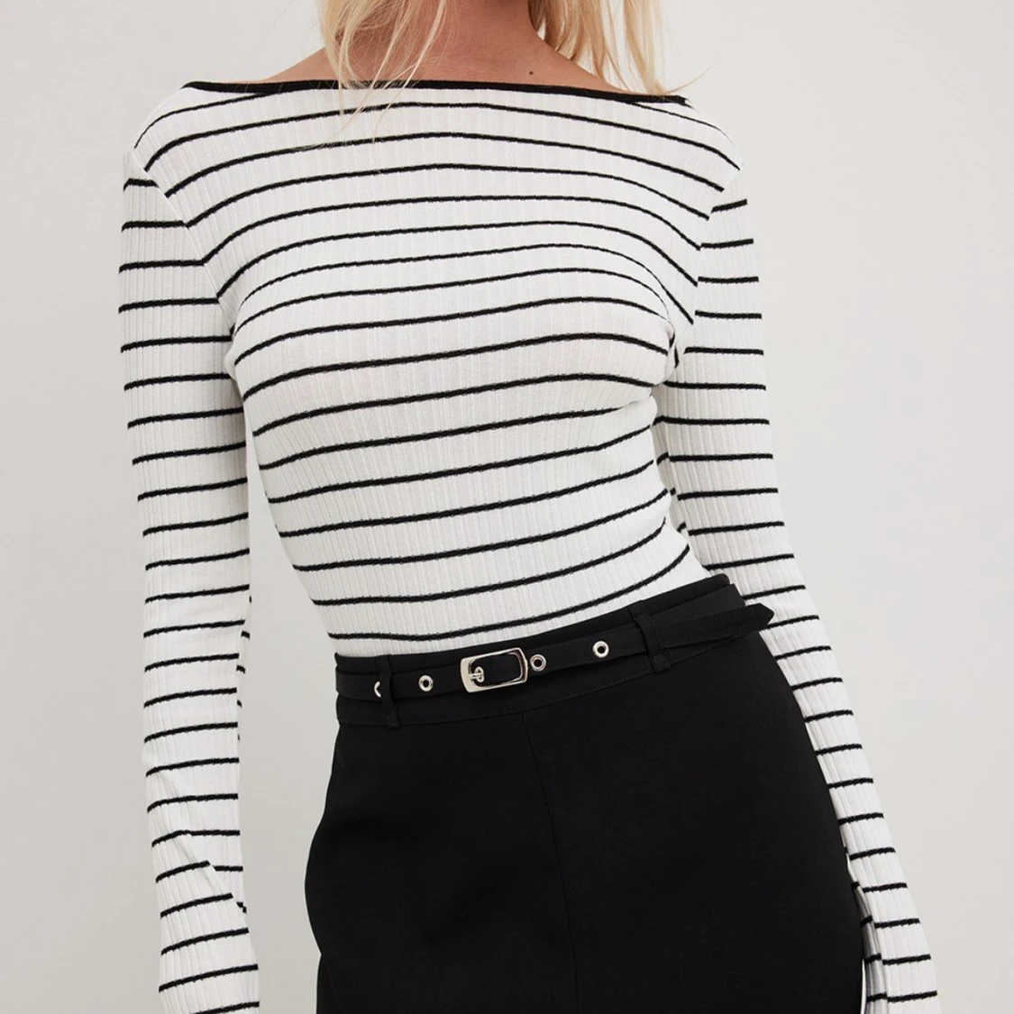 Topp med djup rygg - 90