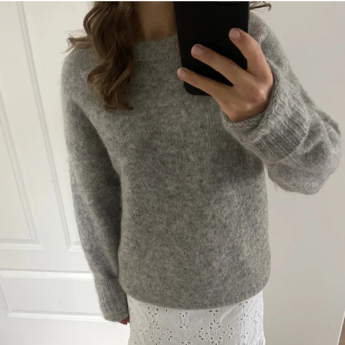 Mohair stickad tröja - 90