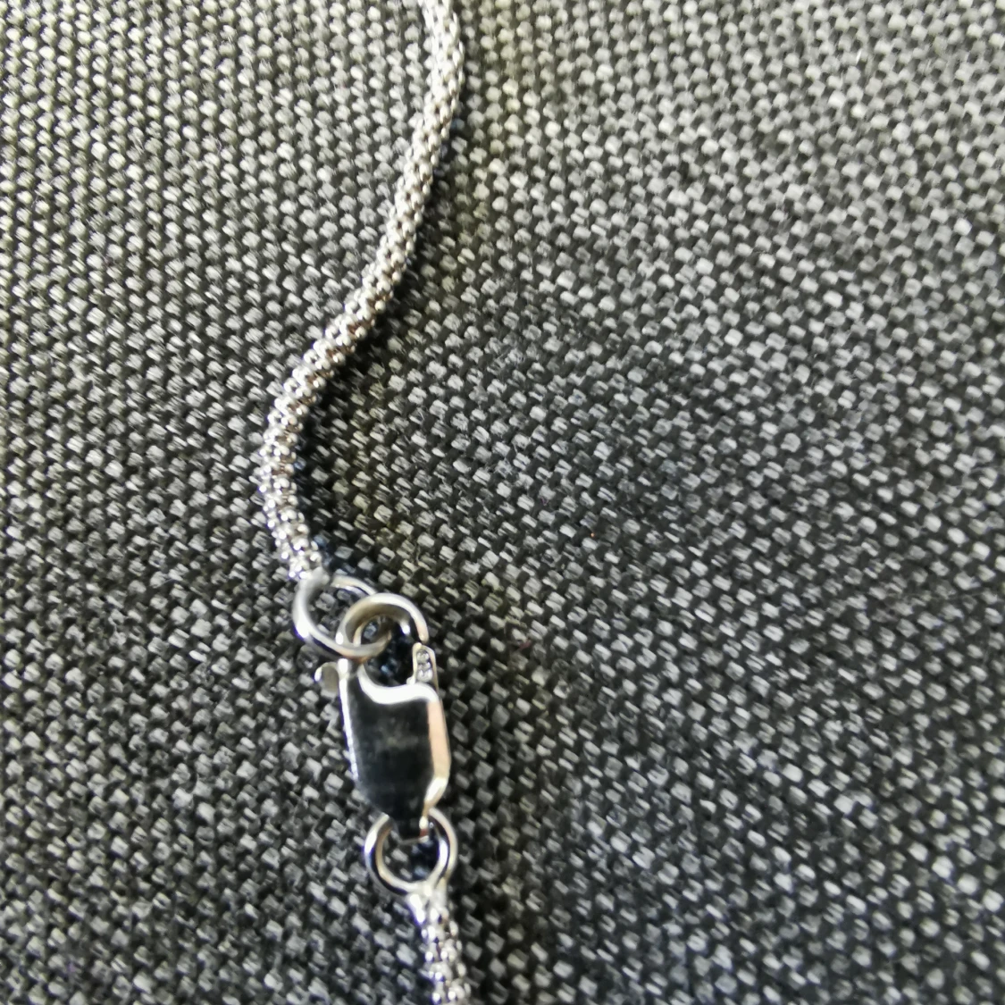 Silver halsband  - 90