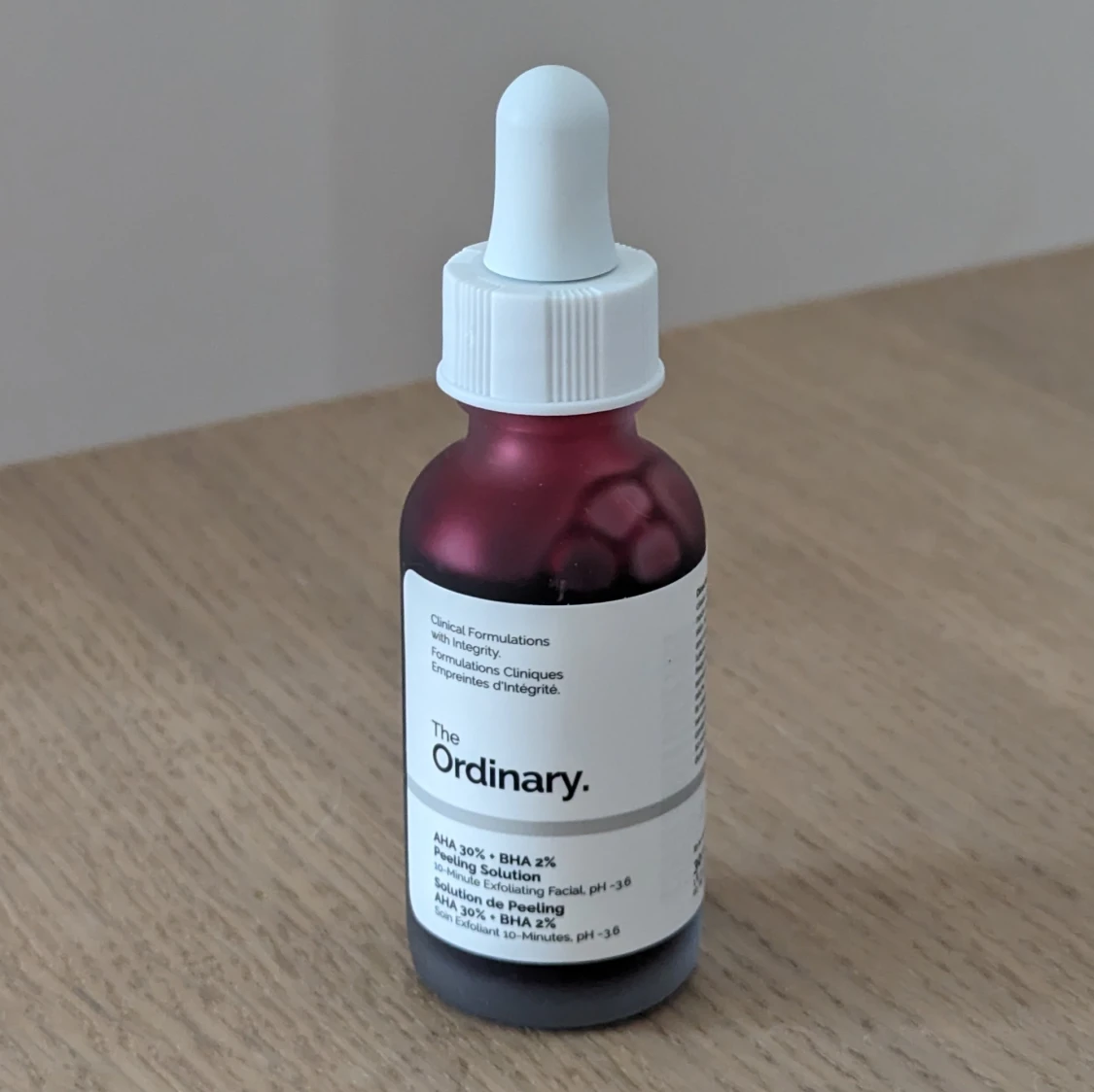 The ordinary peeling solution 