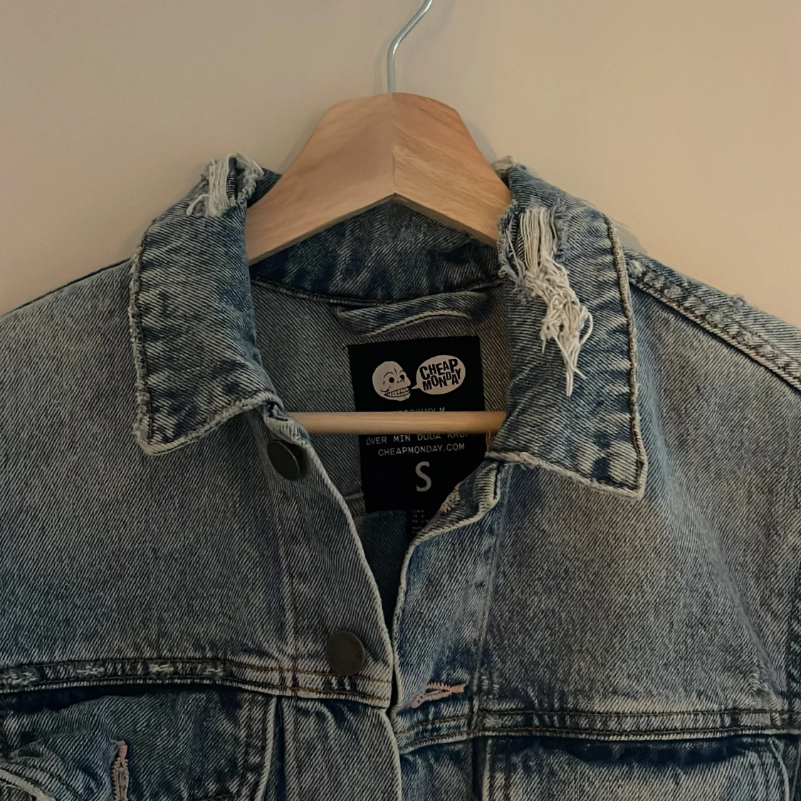 Oversized jeansjacka från cheap monday - 91