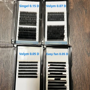 Fransar - Singelfransar, volymfransar, easy fan. Endast paketpris