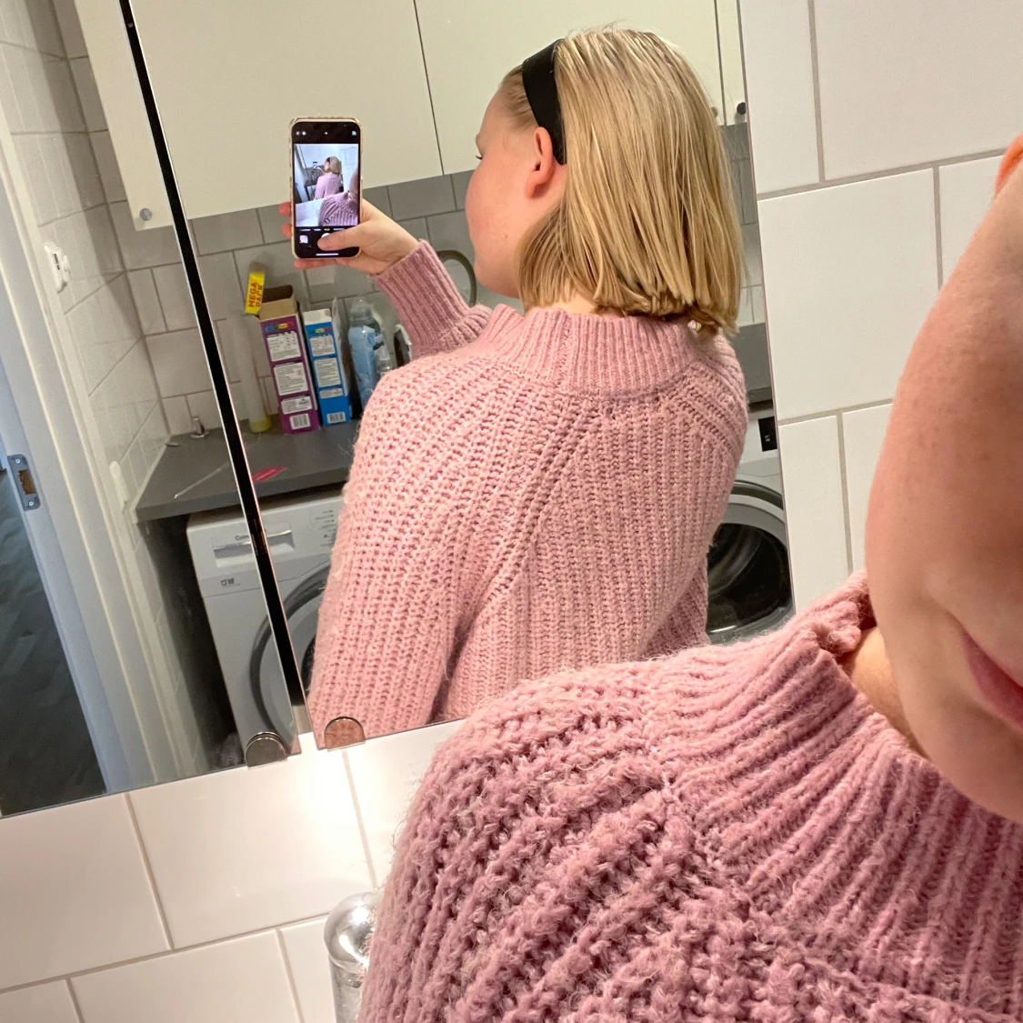Stickad tröja - 90