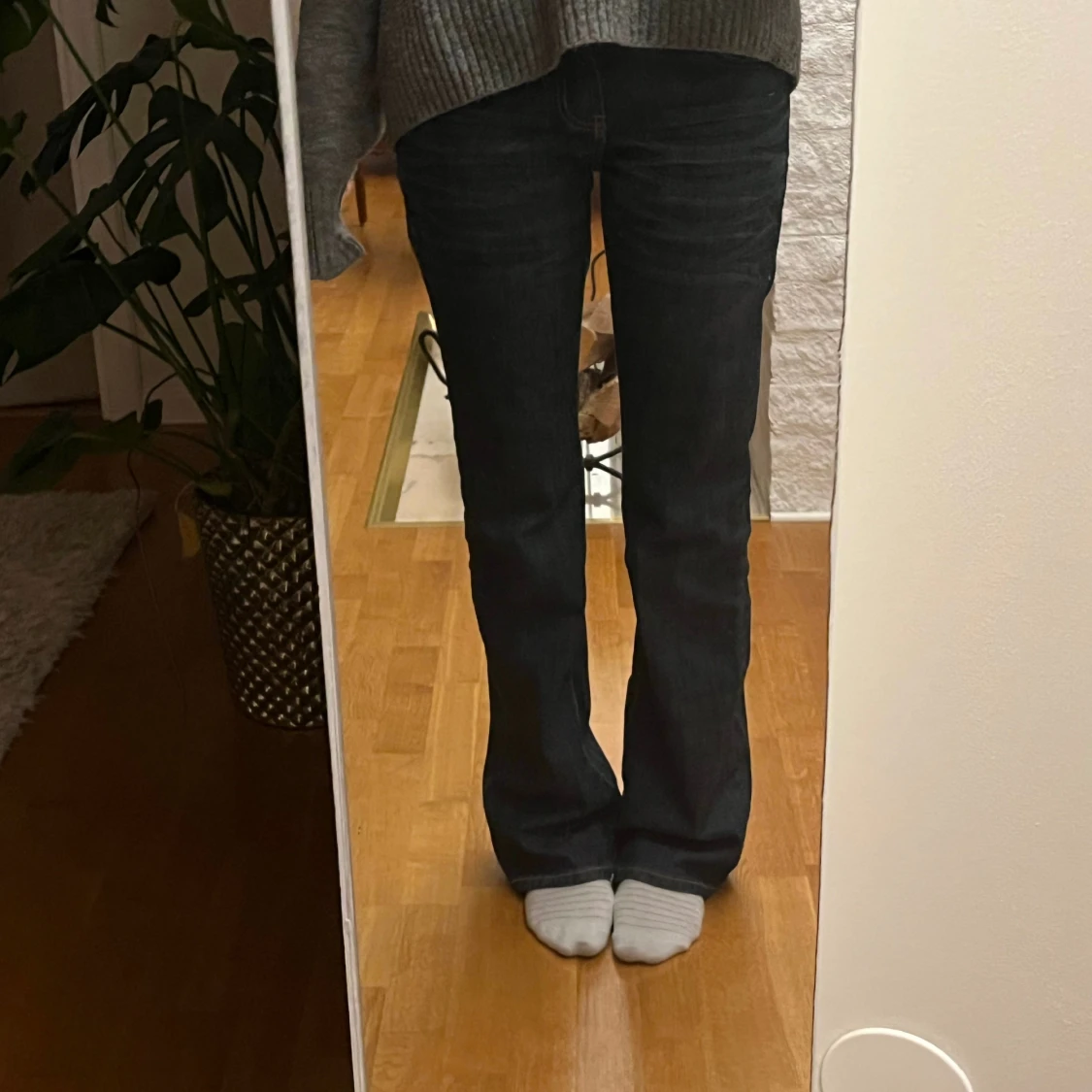 Lågmidjade jeans - 90