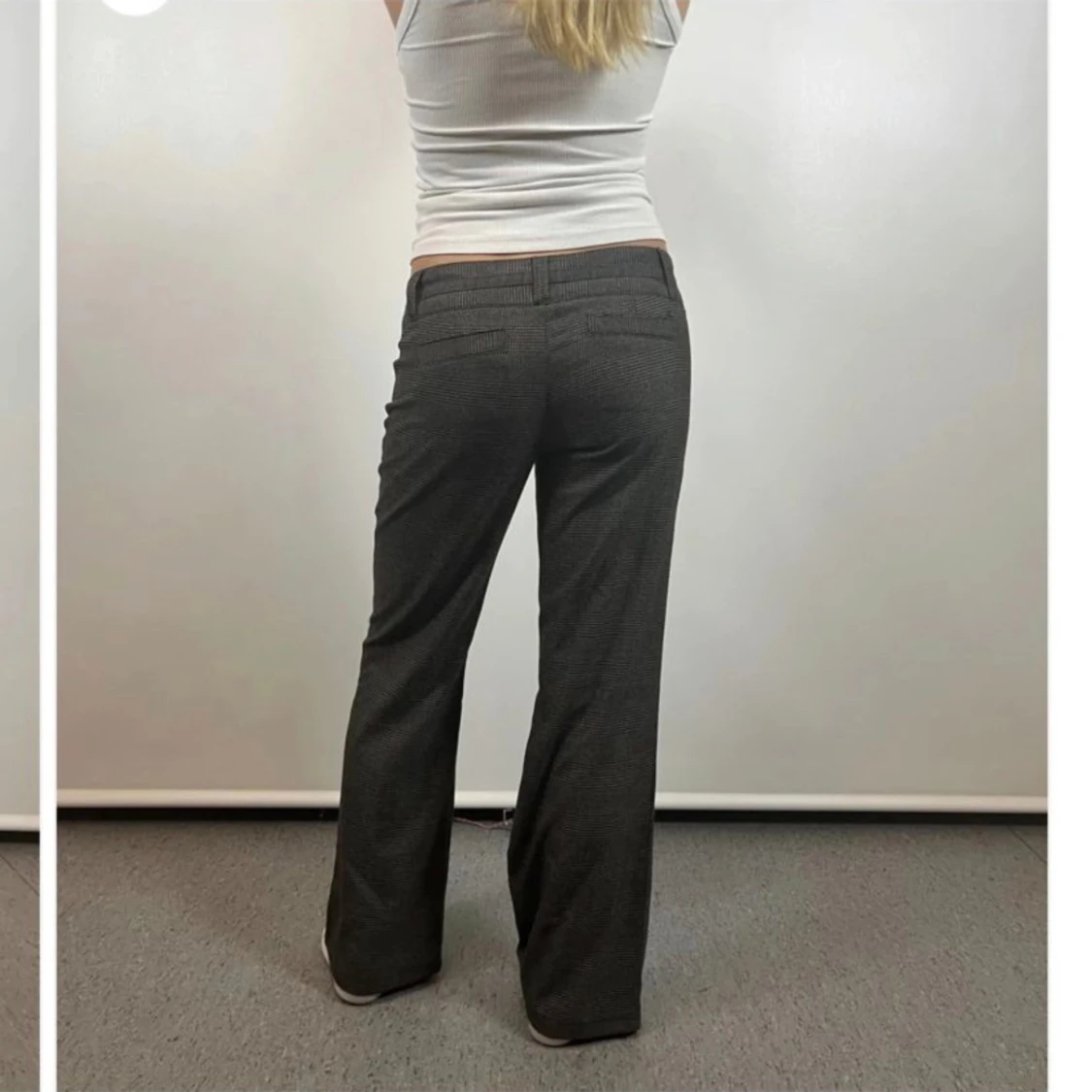 Lågmidjade kostymbyxor  - 91