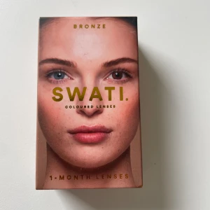 Swati färgade linser i brun/bronze - En månads användning Bruna/bronze Plomberade 