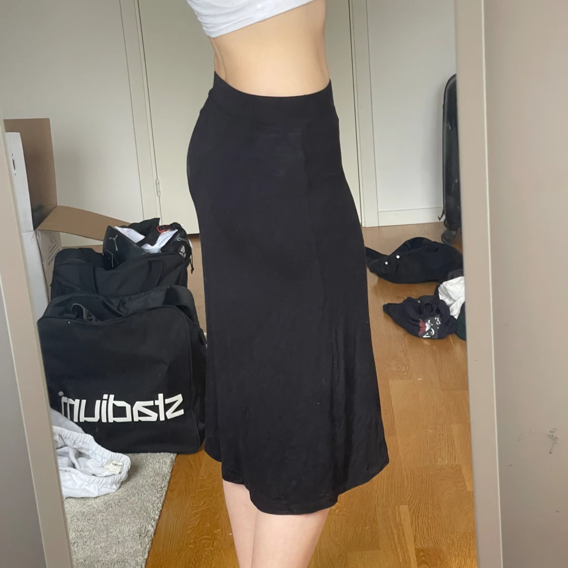 Svart långkjol - 90