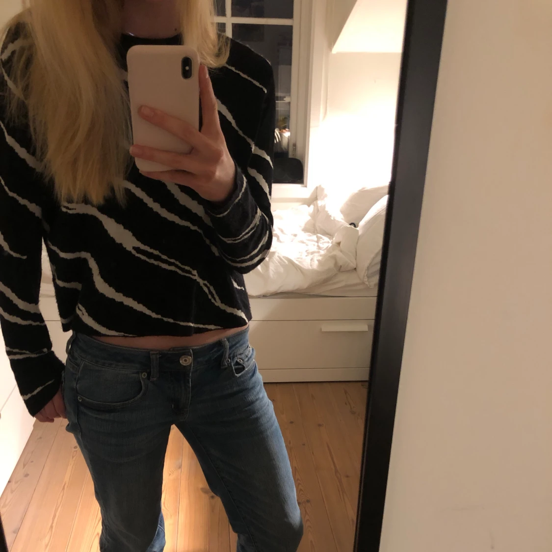 Mönstrad tröja  - 90