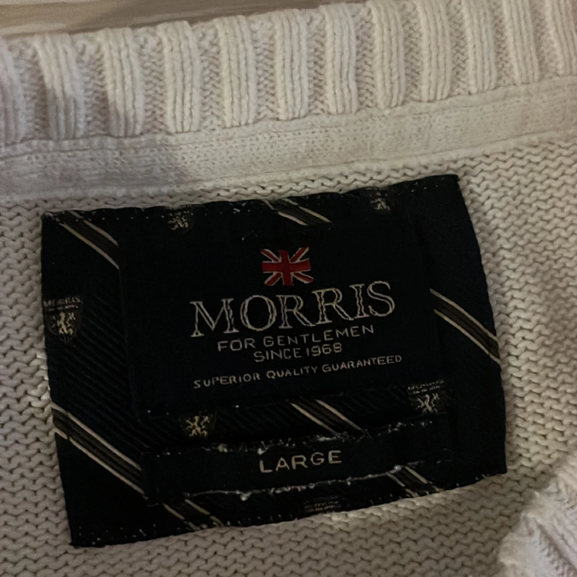 Stickad morris tröja - 90