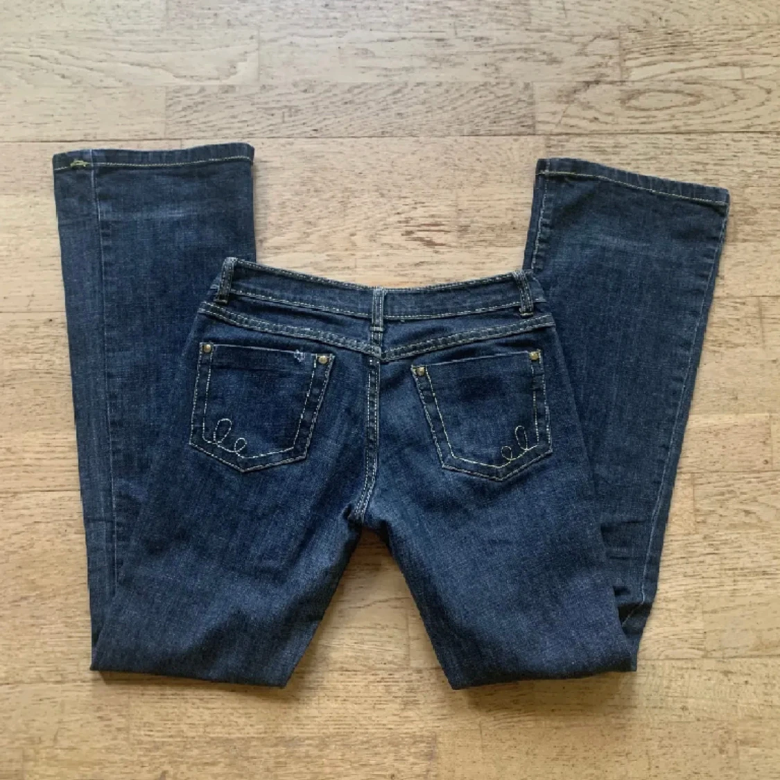 Lågmidjade jeans