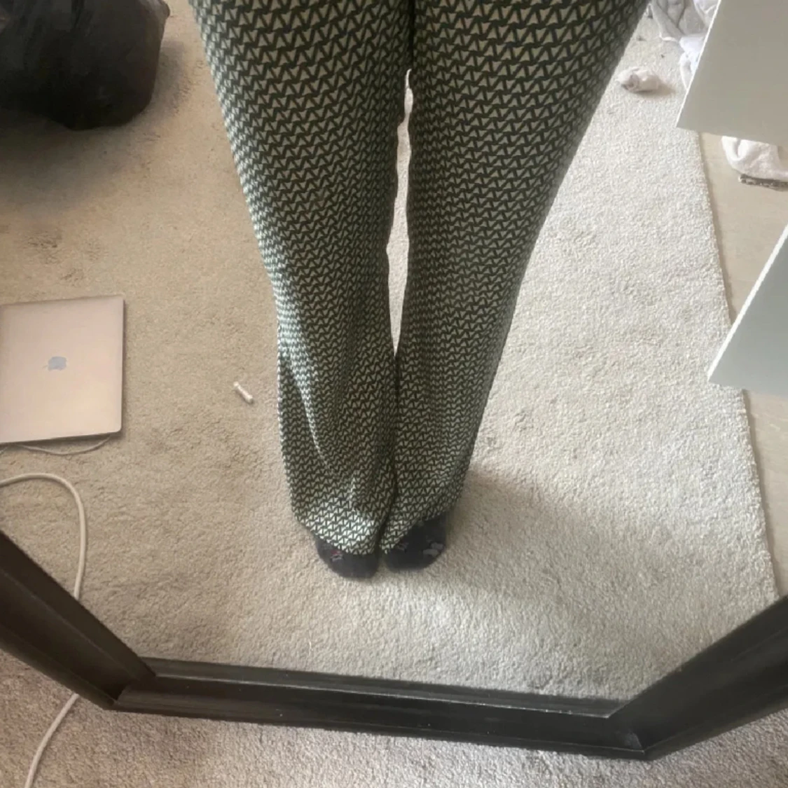 Hm mönstrade byxor  - 90