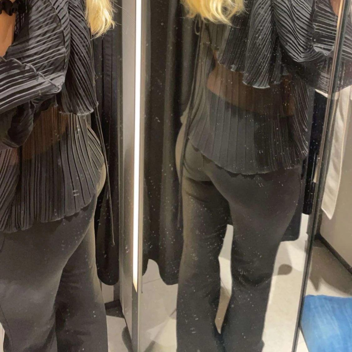 Lågmidjade kostymbyxor - 91