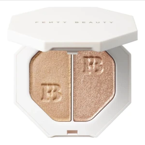 Fenty Beauty Highlighter - Jättefin highlighter som ger mycket och naturligt glow utan att se för glittrig ut. Även väldigt fin som ögonskugga 🩷Nypris: 459kr. färgen Killawat Freestyle. 🩷 säljer eftersom jag inte använder den, endast testad. Priset kan diskuteras 🩷