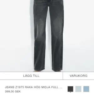 Ett par svarta jeans ifrån Zara 💓 använda 1 gång. Storlek 36. Kontakta om mer bilder!
