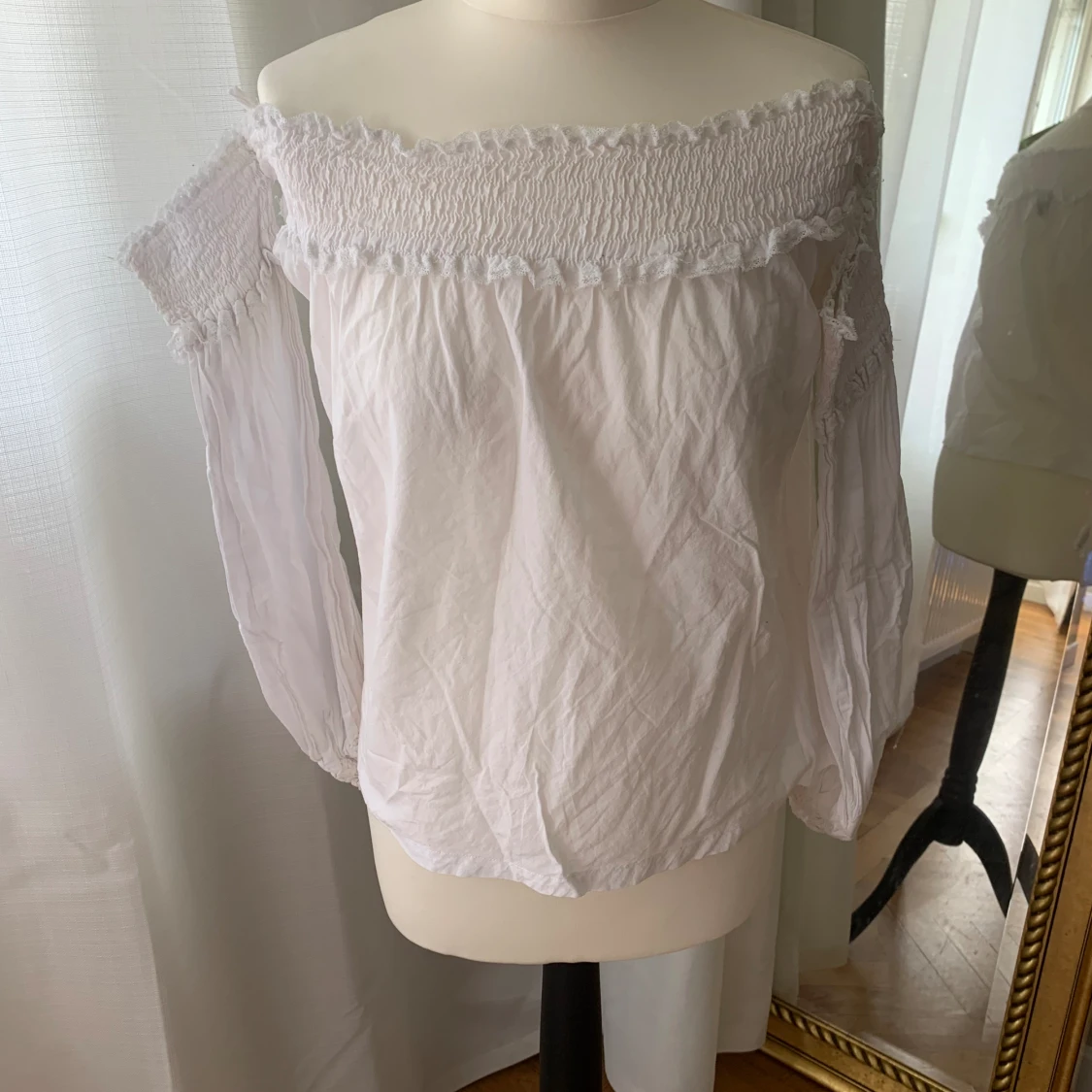 Topp med ärmar  - 90