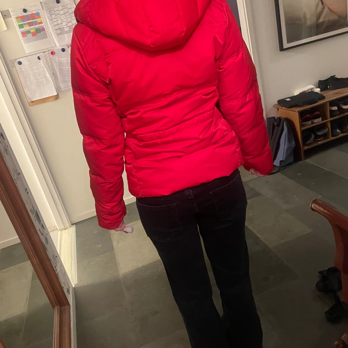 Röd super skön Adidas jacka - 91