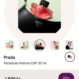 PRADA PARADOXE INTENSE   - PRADA PARADOXE intense parfym 30 ml, helt ny använd en gång, utan paket. Köpt för 1 100kr 