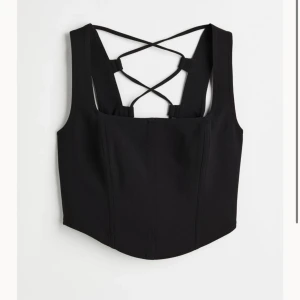 Korsettopp  - En korsett topp med en knytning i ryggen. Aldrig använd Skriv privat för fler bilder