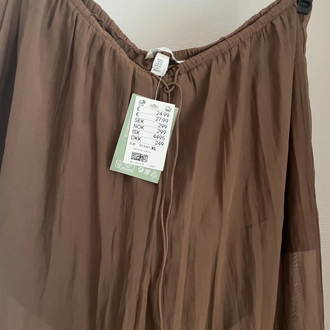 NYA! Tunna genomskinliga byxor strl XL - 91