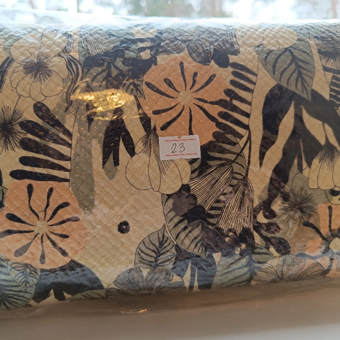 Handgjord somrig clutch  - 90