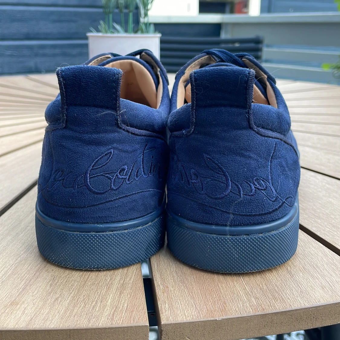 Mörkblåa loubs - 91