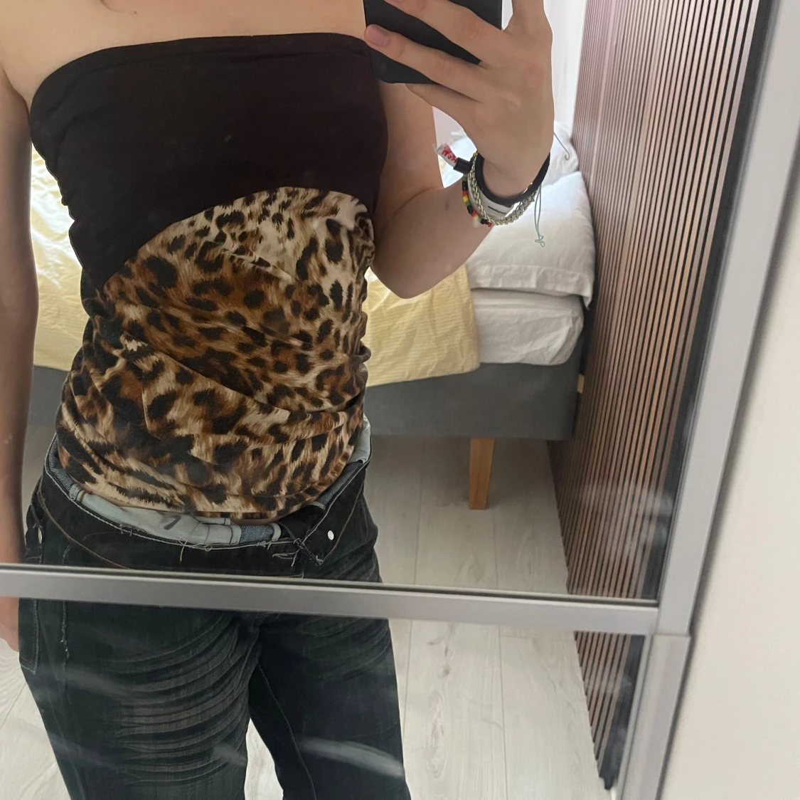 Leopard tubetop 💋