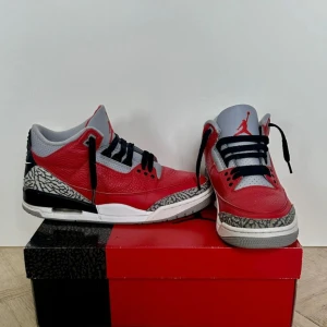 Jordan 3 - Bra skick, stl 41
