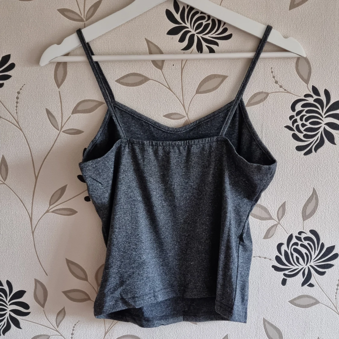 Grått linne med stjärna, Strl: M - 92