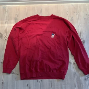 Röd Sweatshirt - Röd Sweatshirt, okänt märke. Bra skick, har en liten ”baggy fit” till sig!