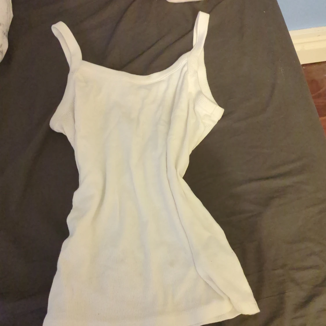 Basic strap linne singlet