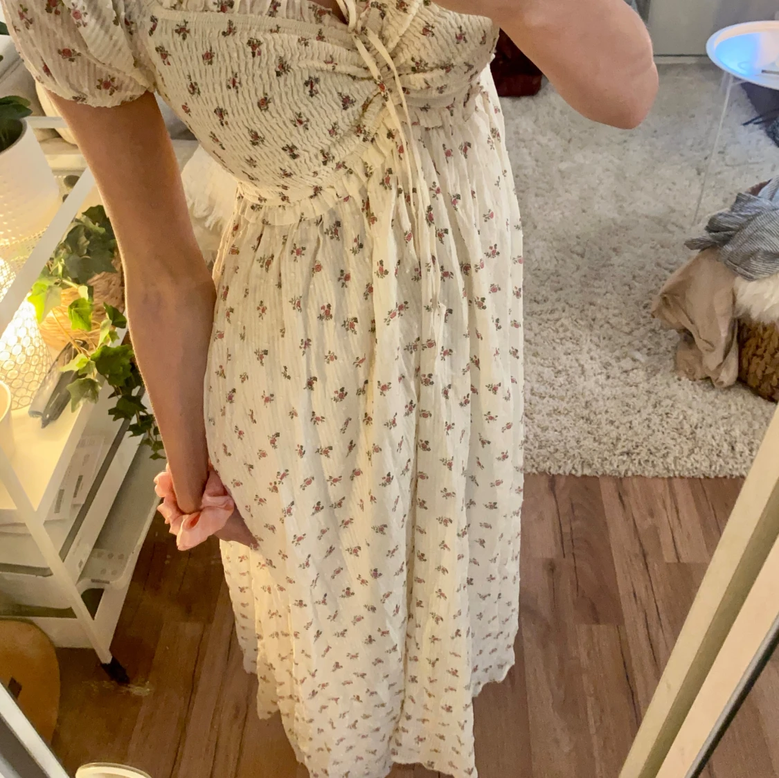 Blommig långklänning  - 90
