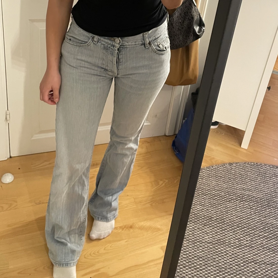Lågmidjade jeans 