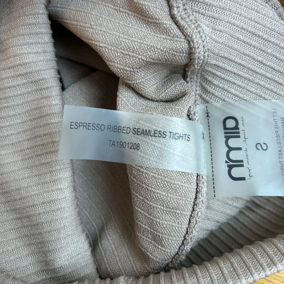 NYA- Ribbed seamless tights - 2