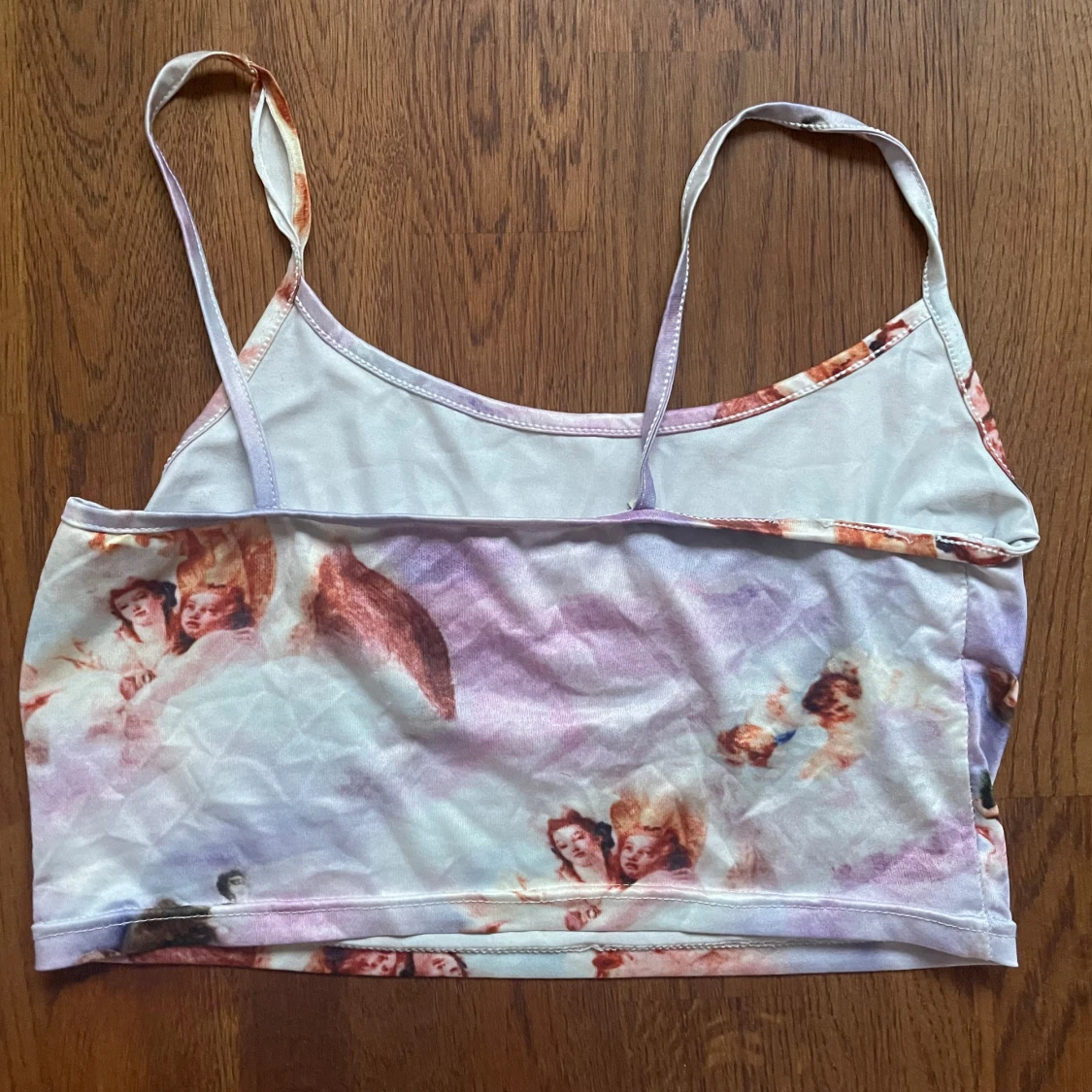 Ängelmönstrat linne - 90