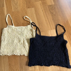 Räfflade linnen - Så söta toppar från Gina💕paketpris- så du får båda för 75kr💕