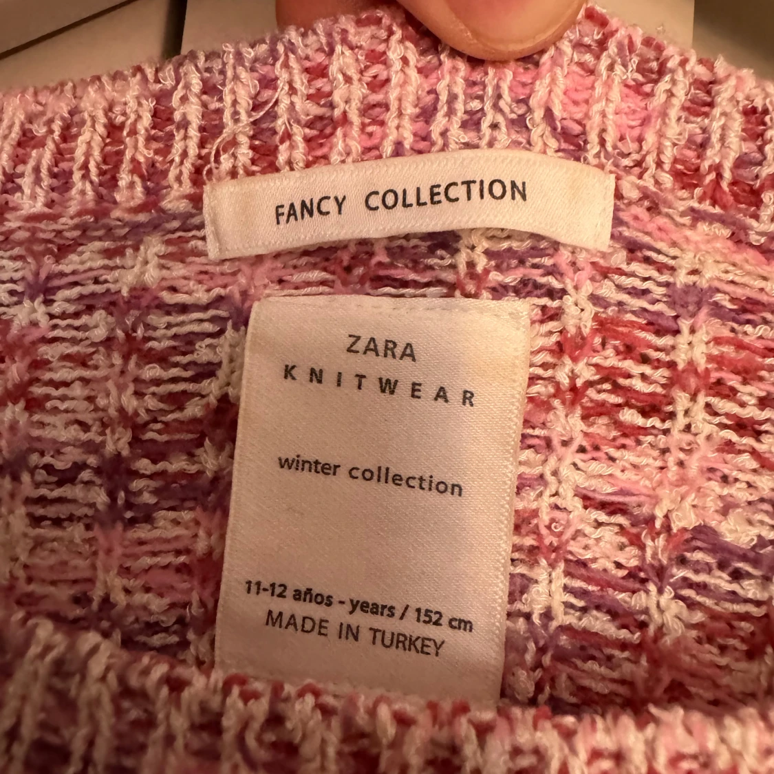 Stickad tröja från Zara🩷 - 91