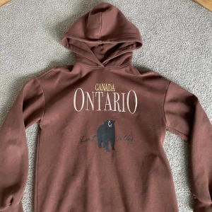 HOODIE - brun cool hoodie som jag köpt secondhand, fint skick! använd fåtal gånger 👋🏻