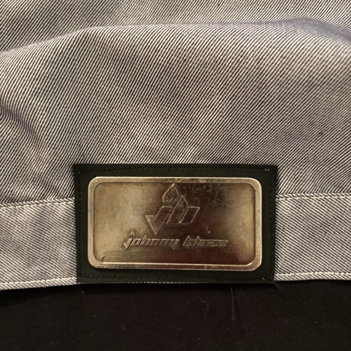 Y2K Jeans-jacka silvrig - 93