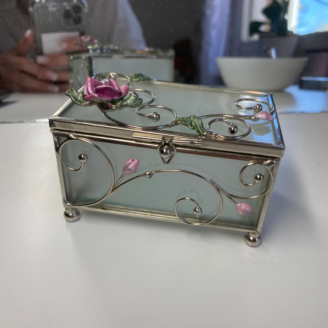 Vintage smyckes behållare