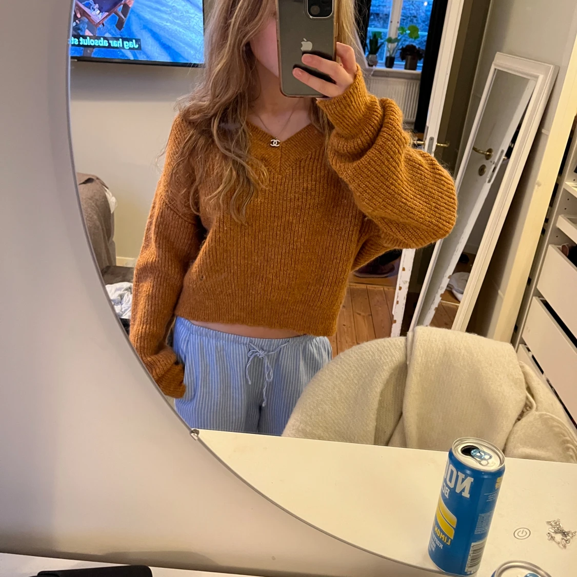 Stickad tröja  - 92