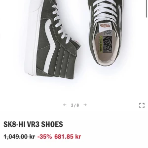 Höga vans - Gröna höga vans, använda max 2 gånger! Nästan alltid slutsålda!☺️☺️