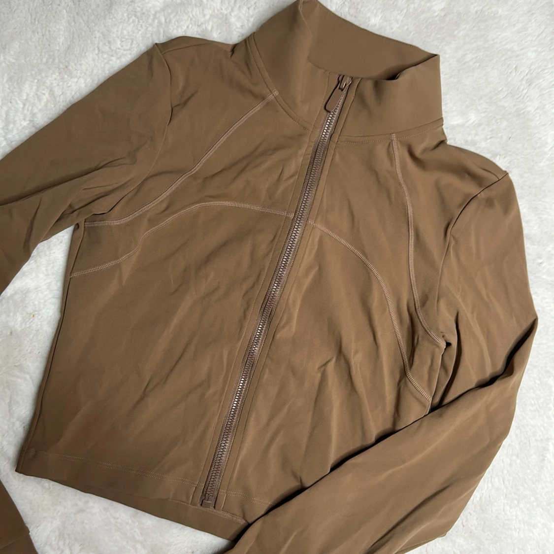 Croppad träningsjacka - 91