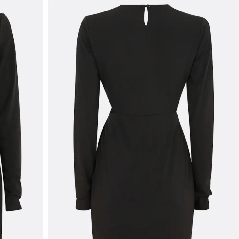 Superfin svart kort klänning från bikbok, i nyskick. . Klänningar.