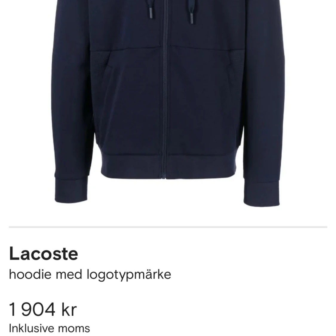 Lacoste ziphoodie - 92