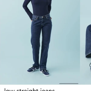 jeans  - aldrig använda, passar någon som är 175 lång typ 💞
