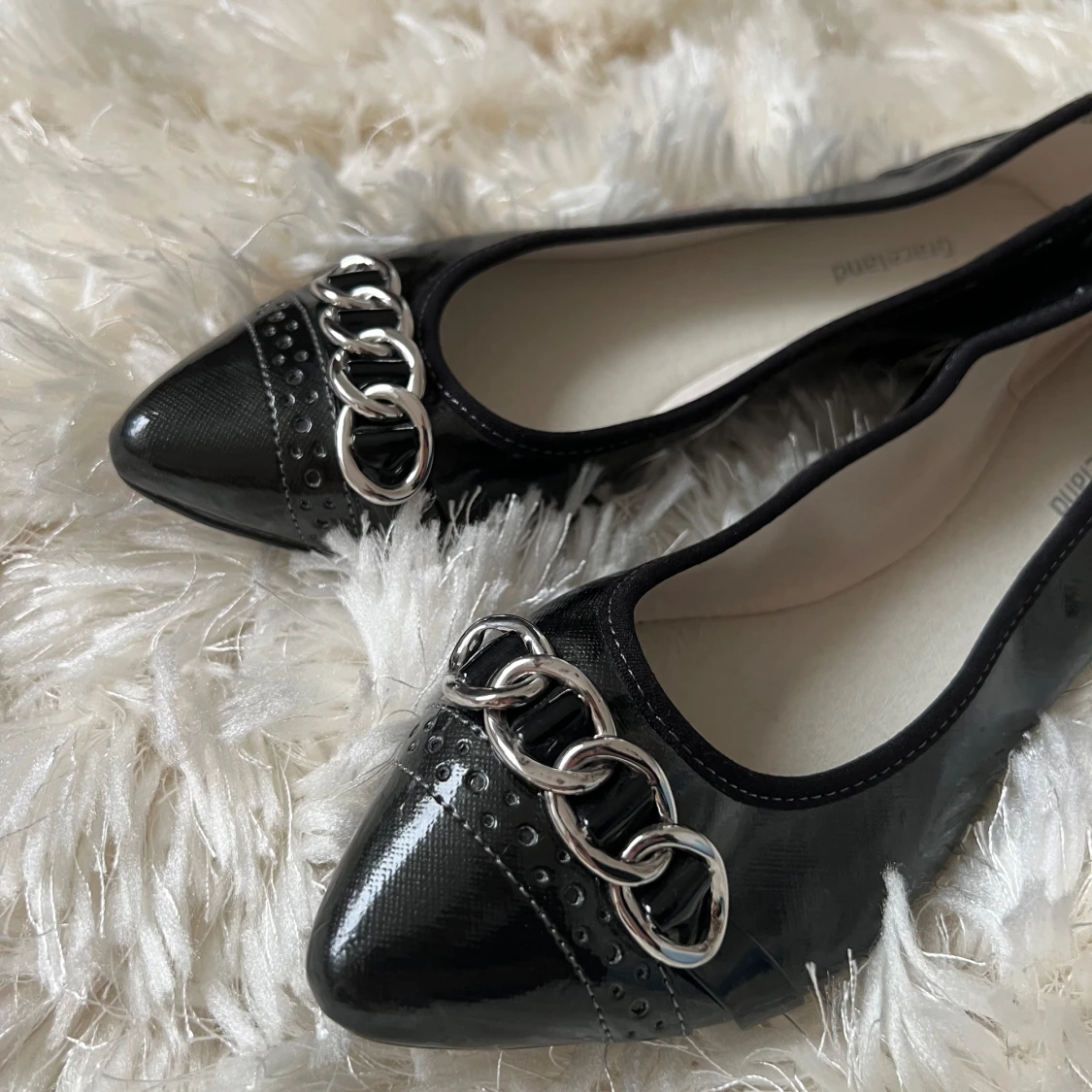 Ballerinaskor med detaljer - 90